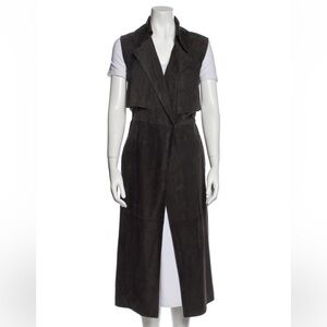 Brunello Cucinelli Suede Duster Vest